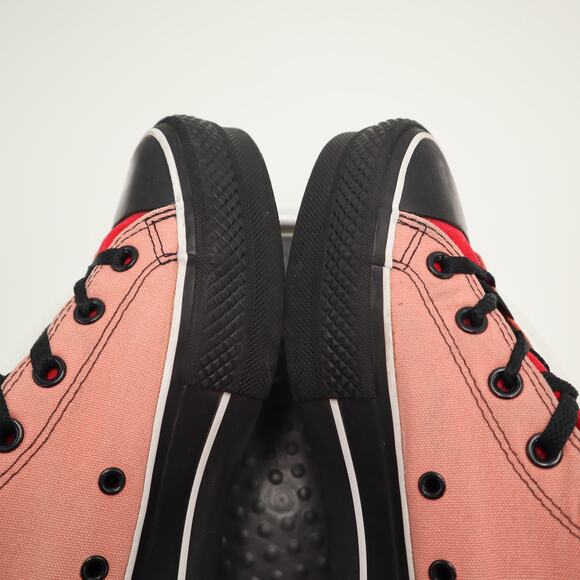 Converse CTAS Womens Platform Hi Top Shoes Size 8.5 Pink Red Black Sneakers - Picture 13 of 16